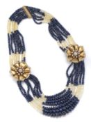  | 'VAN CLEEF & ARPELS' BEDEUTENDES SAPHIR COLLIER