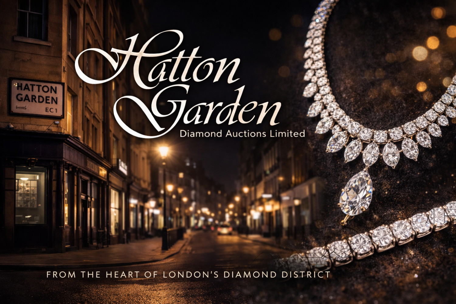 Hatton Garden Diamond Auctions - Exceptional Natural Diamonds, Certified Stones, Luxury Watches & Designer Jewellery - Exclusive Timed Auction