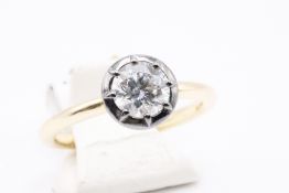 Jessica McCormack Style 0.82ct Ring F Colour SI1 Clarity - GIA Certificate