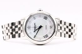Ladies Raymond Weil Maestro 2025 31mm Automatic Mother of Pearl and Diamond Dot - Stainless Steel