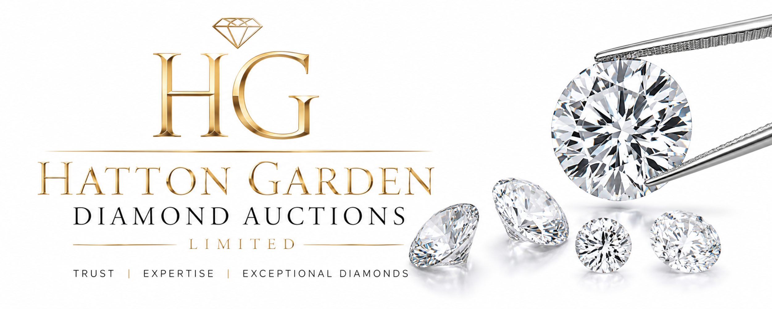 **Hatton Garden Diamond Auction** Over 600+ Lots Of Luxury - Cartier Jewellery - Rolex Watches - Emerald Cut 11.98 Carat Natural Diamond Ring **