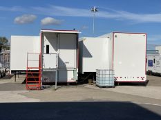 Quantity of Modern Endoscopy Healthcare Trailers - TrilogyType: Triple Trailer