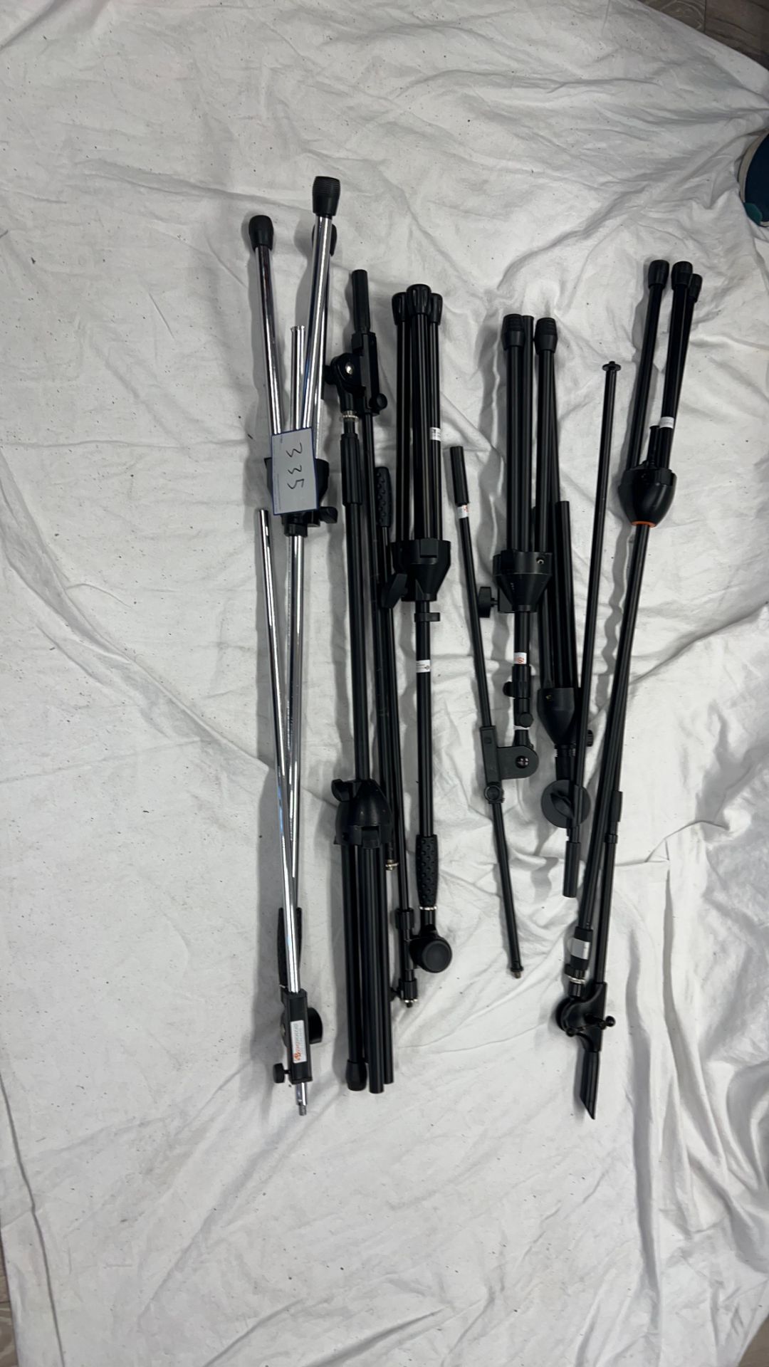 6)Various Microphone Stands As Lotted.