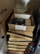 6 x Planet POE-171A-60 Single Port Multi-Gigabit 802.3BT POE++ Injector. LOCATION: Overton