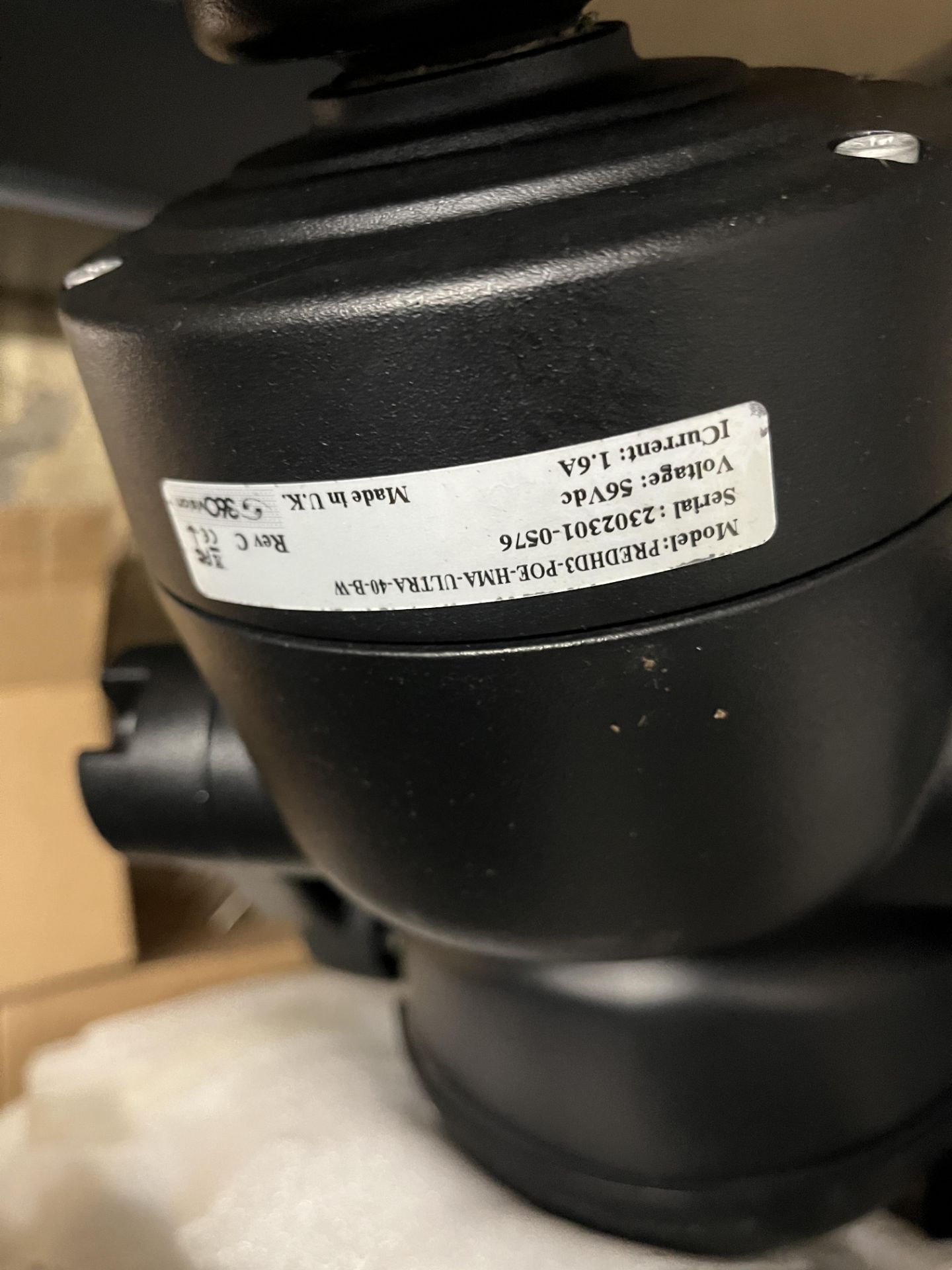 8 x 360 Vision PredHD3-POE-HMA-Ultra-40-B-W Cameras with Brackets and 360 Vision PredHD3-POE-U40-Ra - Image 7 of 13