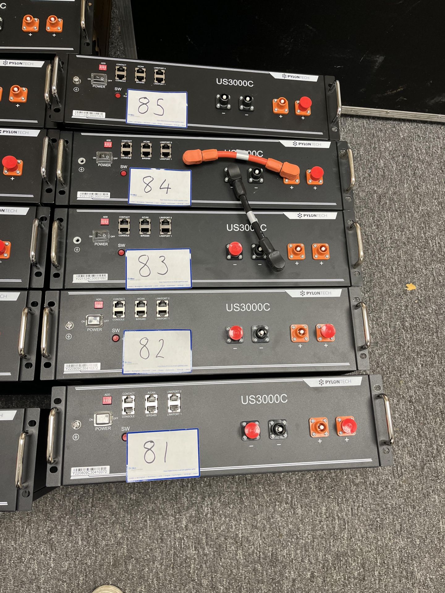 Collective Lot To Include 26 x Pylontech US3000C Battery Lots Detailed in Lots 60 - 85. LOCATION: Ov - Image 12 of 37