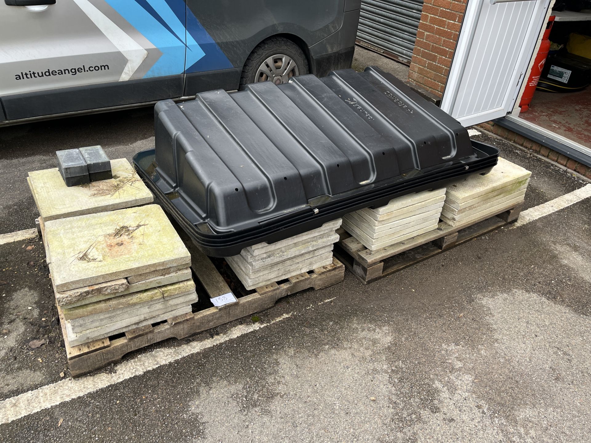 Quantity of Paving Slabs (as lotted). LOCATION: Overton