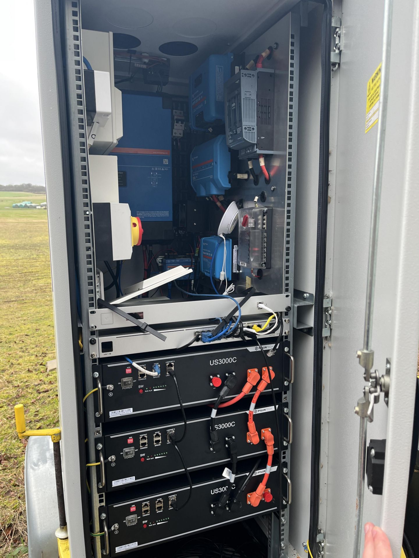 Mobile1 24m Pneumatic Tower and Trailer with Fitted Stephill SE4000DLES Diesel Generator, Zyxel Box, - Image 6 of 18