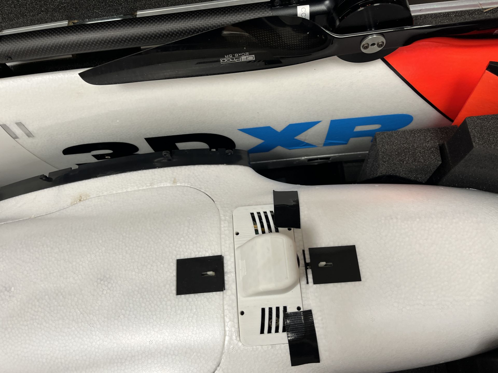 3DXR Unmanned Wing Drone with Flight Case. LOCATION: Overton - Image 3 of 4