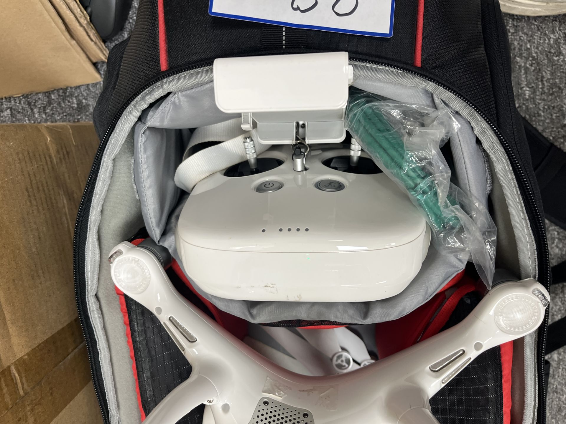 Phantom Quadcopter Drone with Carry Case. LOCATION: Overton - Image 4 of 4