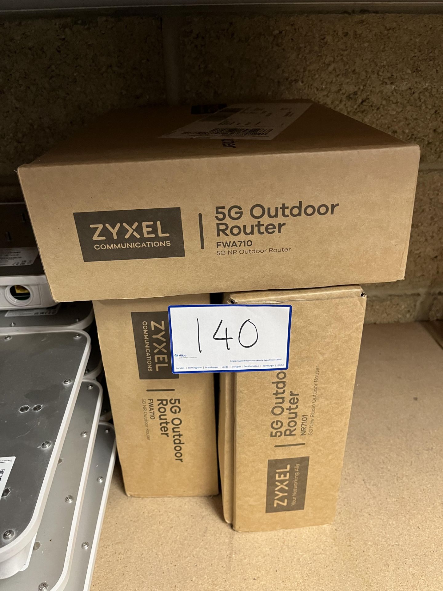 3 x Zyxel Outdoor 4G/5G Router (New & Boxed). LOCATION: Overton