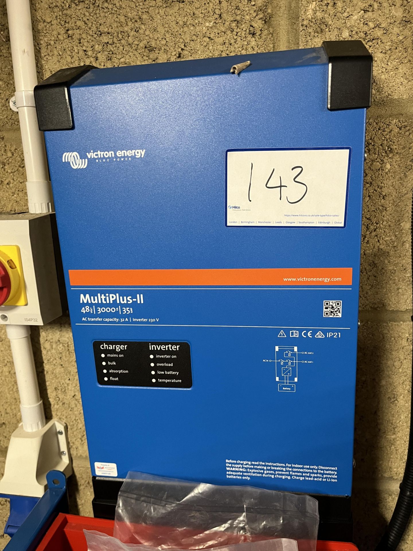 Collective Lot To Include All Victron Energy Multiplus Inverter / Chargers Lots Detailed in Lots 106 - Image 3 of 3