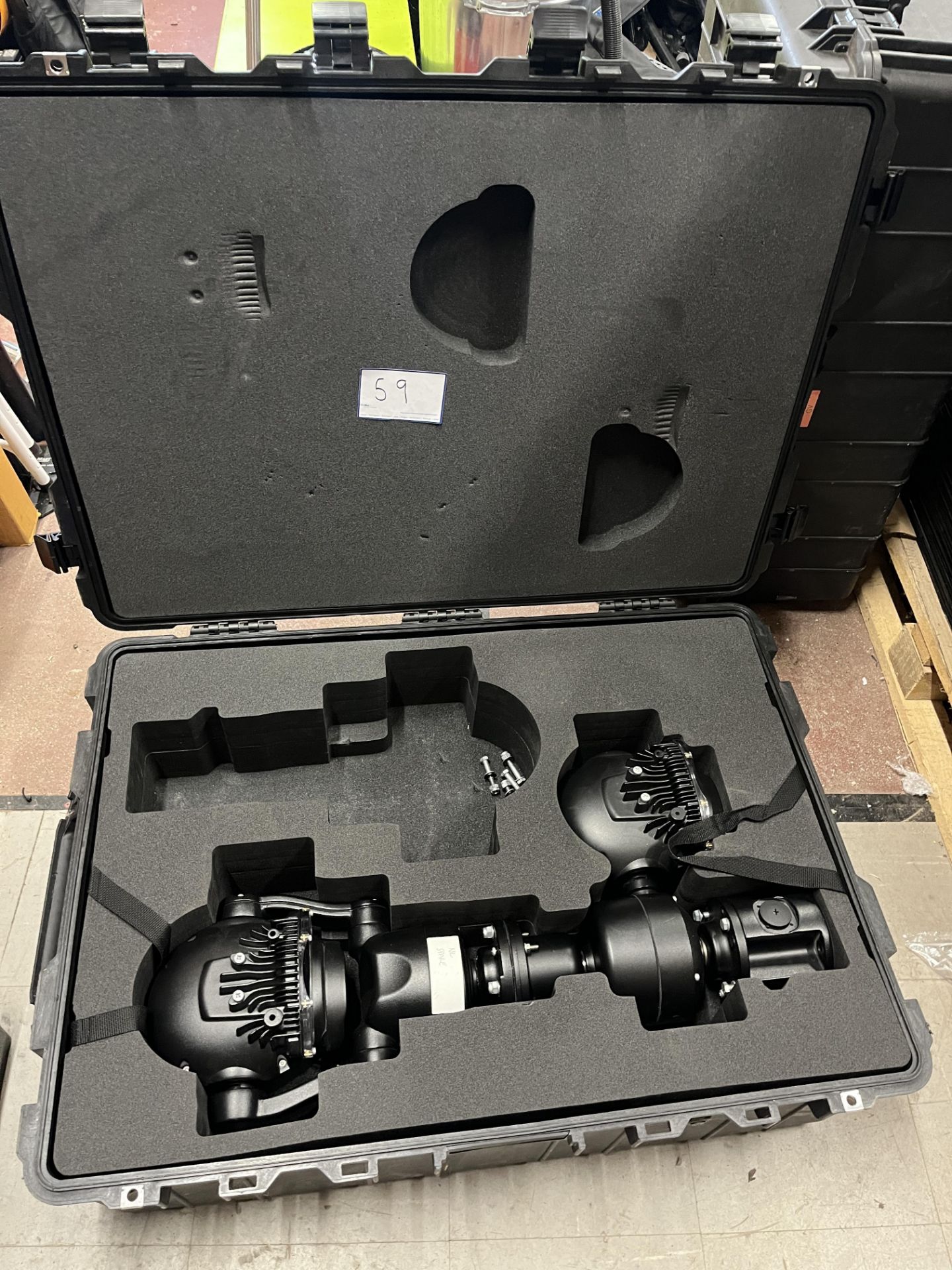 360 Vision PredHD3-POE-40U-B-W-SA Camera with Carry Case. LOCATION: Overton