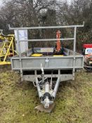 Indespension 3.5t Triple+I105:M105 Lock Twin Axle Trailer with Custom Fitted Penny Hydraulics PH110S