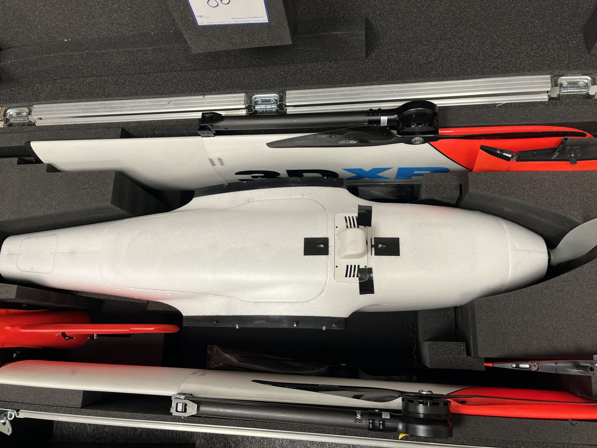 3DXR Unmanned Wing Drone with Flight Case. LOCATION: Overton - Image 2 of 4