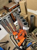 Quantity of Custom Built Mast Attachments (as lotted). LOCATION: Overton