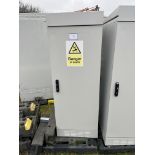 Cabinet Comprising 2 x Pylontech US5000C Power Packs, Victron Energy MPPT 150 / 35 Smart Solar Charg