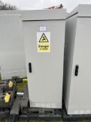 Cabinet Comprising 2 x Pylontech US5000C Power Packs, Victron Energy MPPT 150 / 35 Smart Solar Charg