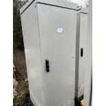 Cabinet Comprising 2 x Pylontech US3000C Power Packs, Avionix OpenAir Duo, Victron Energy Lynx Distr