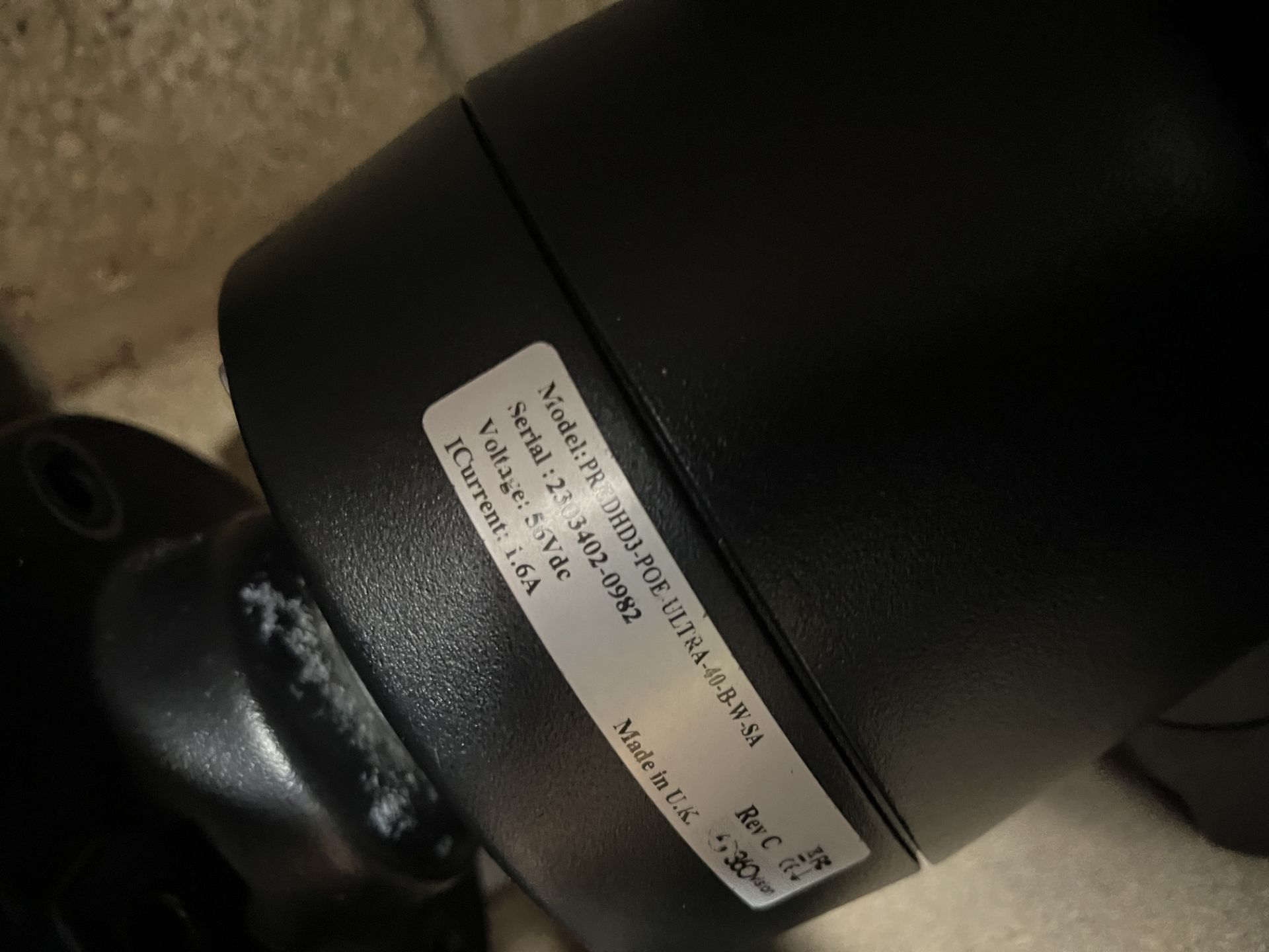 8 x 360 Vision PredHD3-POE-HMA-Ultra-40-B-W Cameras with Brackets and 360 Vision PredHD3-POE-U40-Ra - Image 6 of 13