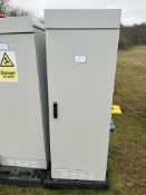 Cabinet Comprising 3 x Pylontech US3000C Power Packs, Victron Energy MPPT 250 / 60 MC4 Smart Solar C