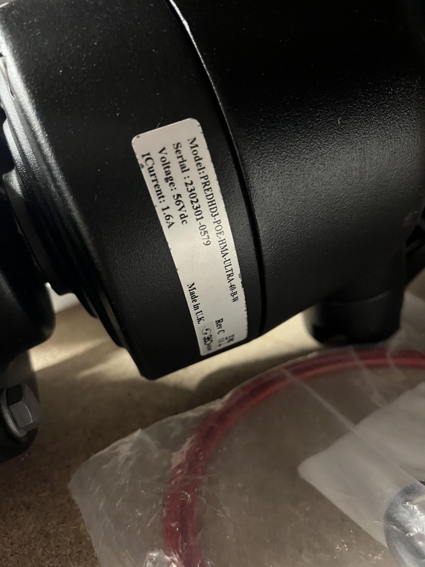 8 x 360 Vision PredHD3-POE-HMA-Ultra-40-B-W Cameras with Brackets and 360 Vision PredHD3-POE-U40-Ra - Image 3 of 13