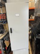 Tall Server Cabinet Comprising 3 x Pylontech US3000C Batteries, Ubiquiti Controller, USW Pro Unit,