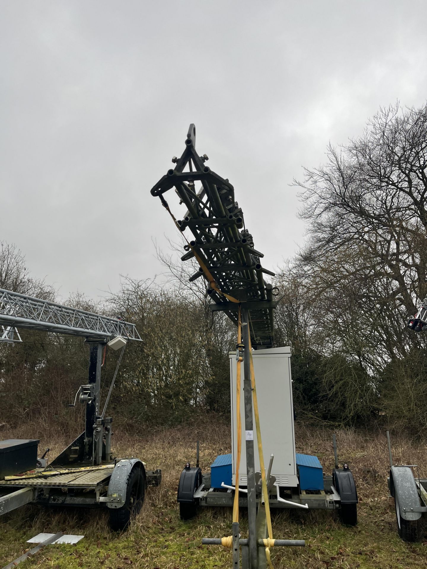 Versatower 30m Lattice Tower on Strumech Versatower 26359 Trailer S/N M100 with Fitted Cabinet - Image 16 of 16