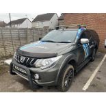 Mitusbishi L200 Barbarian Four Wheel Drive Double Cab Diesel Auto Car Registration Plate: DL18 SVO