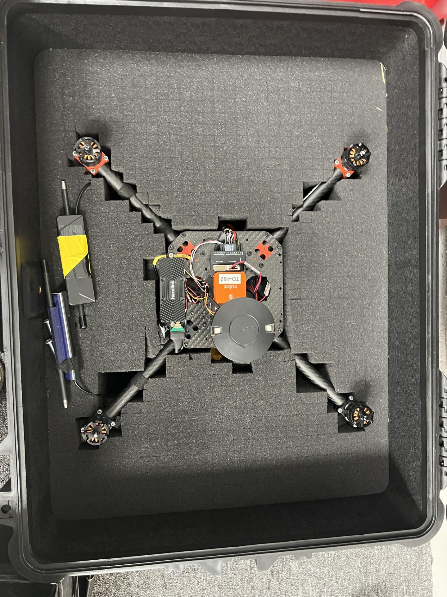 Herelink Cube Drone with Herelink Cube Controller and Carry Case . LOCATION: Overton - Image 4 of 4