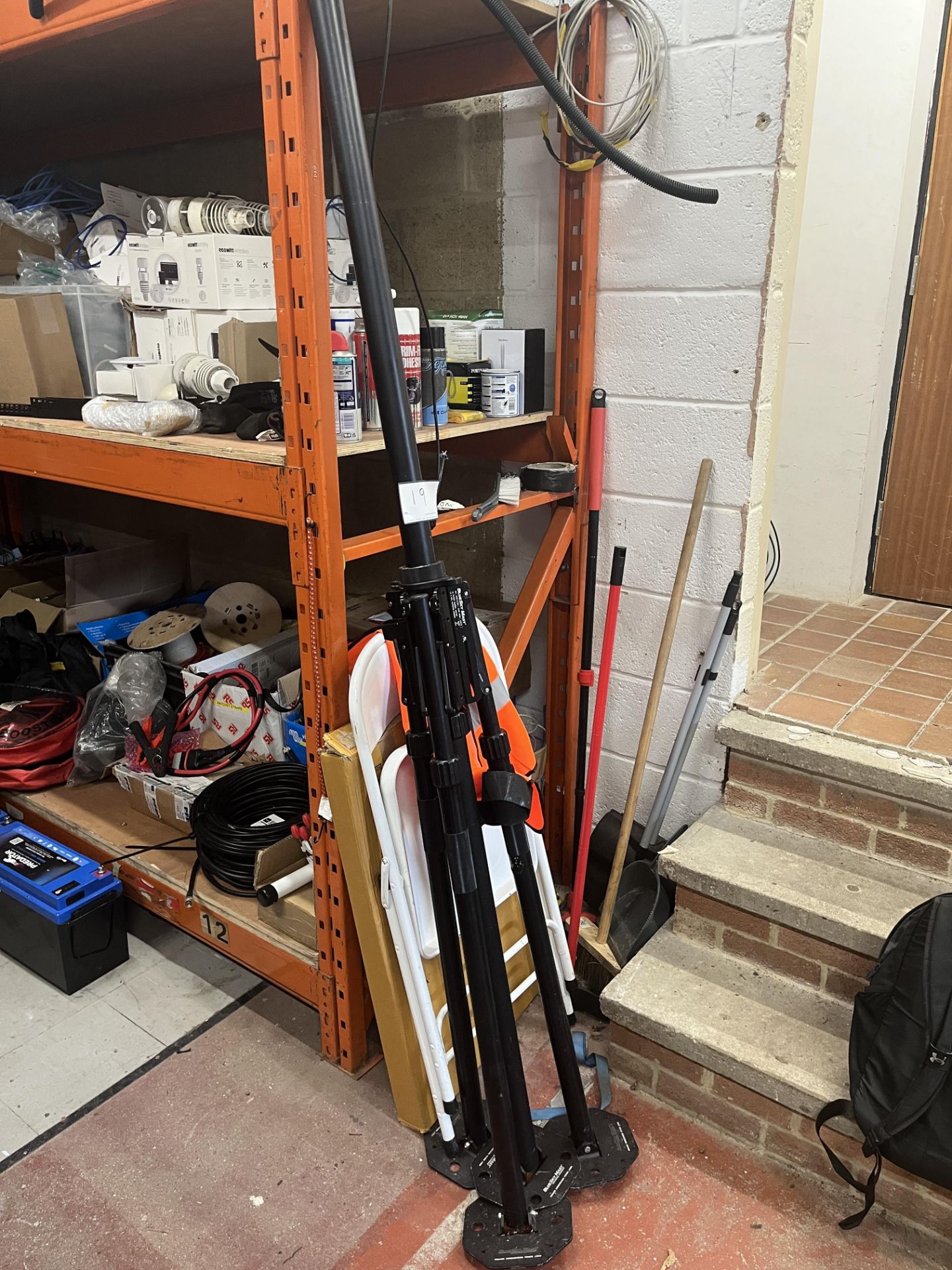 Blue Sky 3JWX5 Tripod Mast S/N BSM17461. LOCATION: Overton