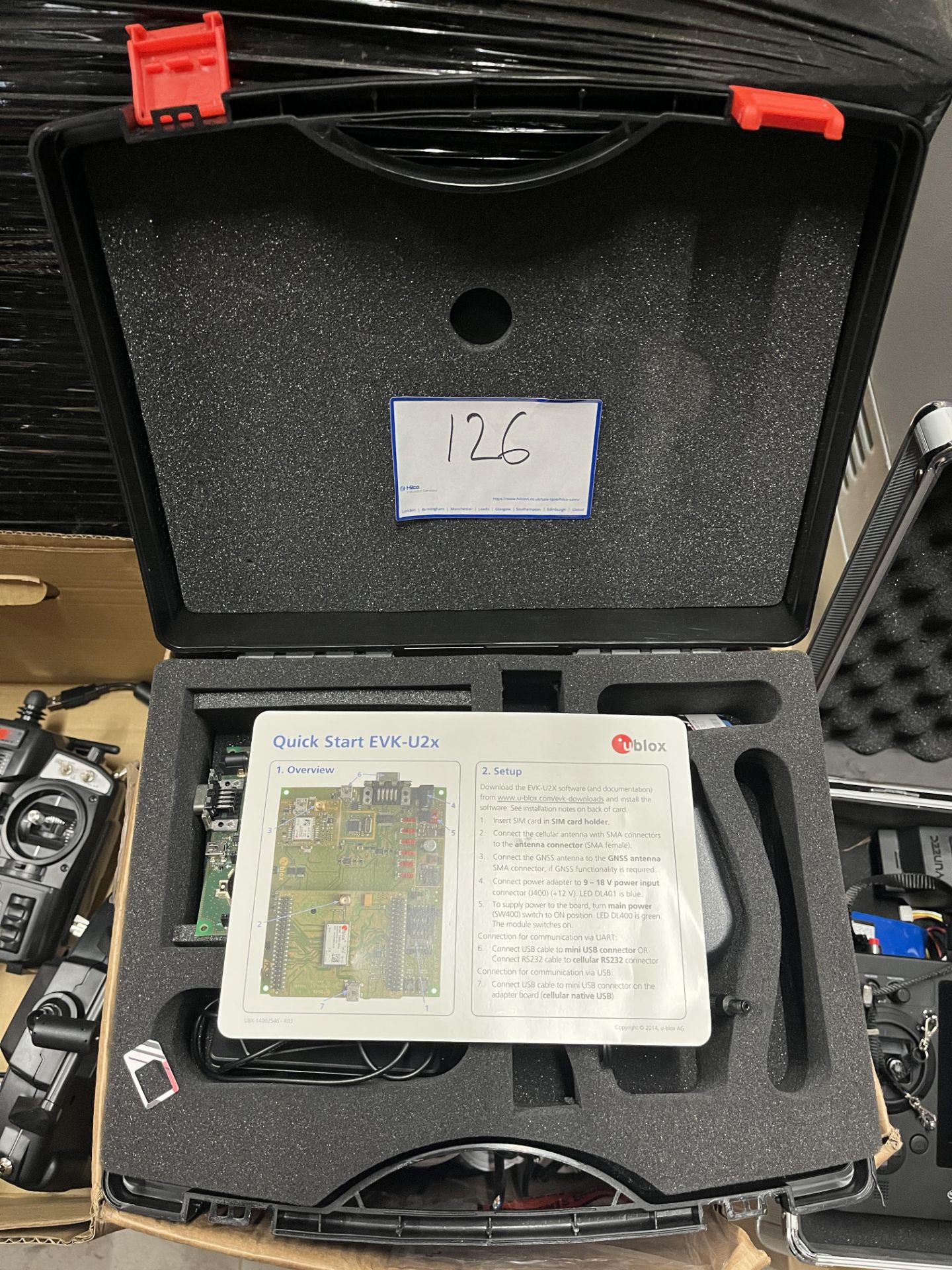 BLOX EVK-U2X Evaluation Kit. LOCATION: Overton