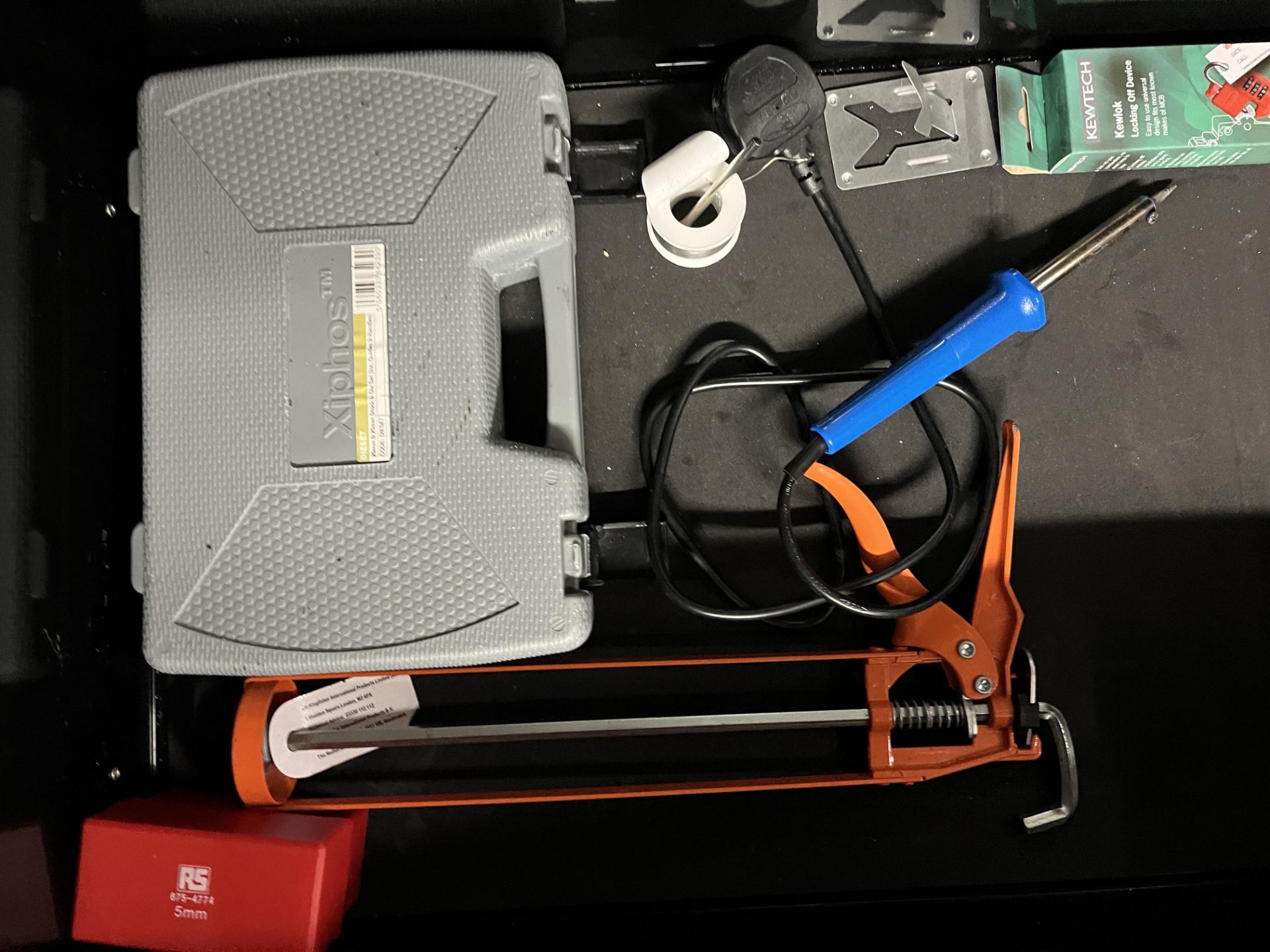 Halfords 5-Drawer Tool Cabinet with Contents & Key. LOCATION: Overton - Image 5 of 5