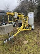 Mobile1 24m Pneumatic Tower and Trailer with Fitted Stephill SE4000DLES Diesel Generator, Zyxel Box,
