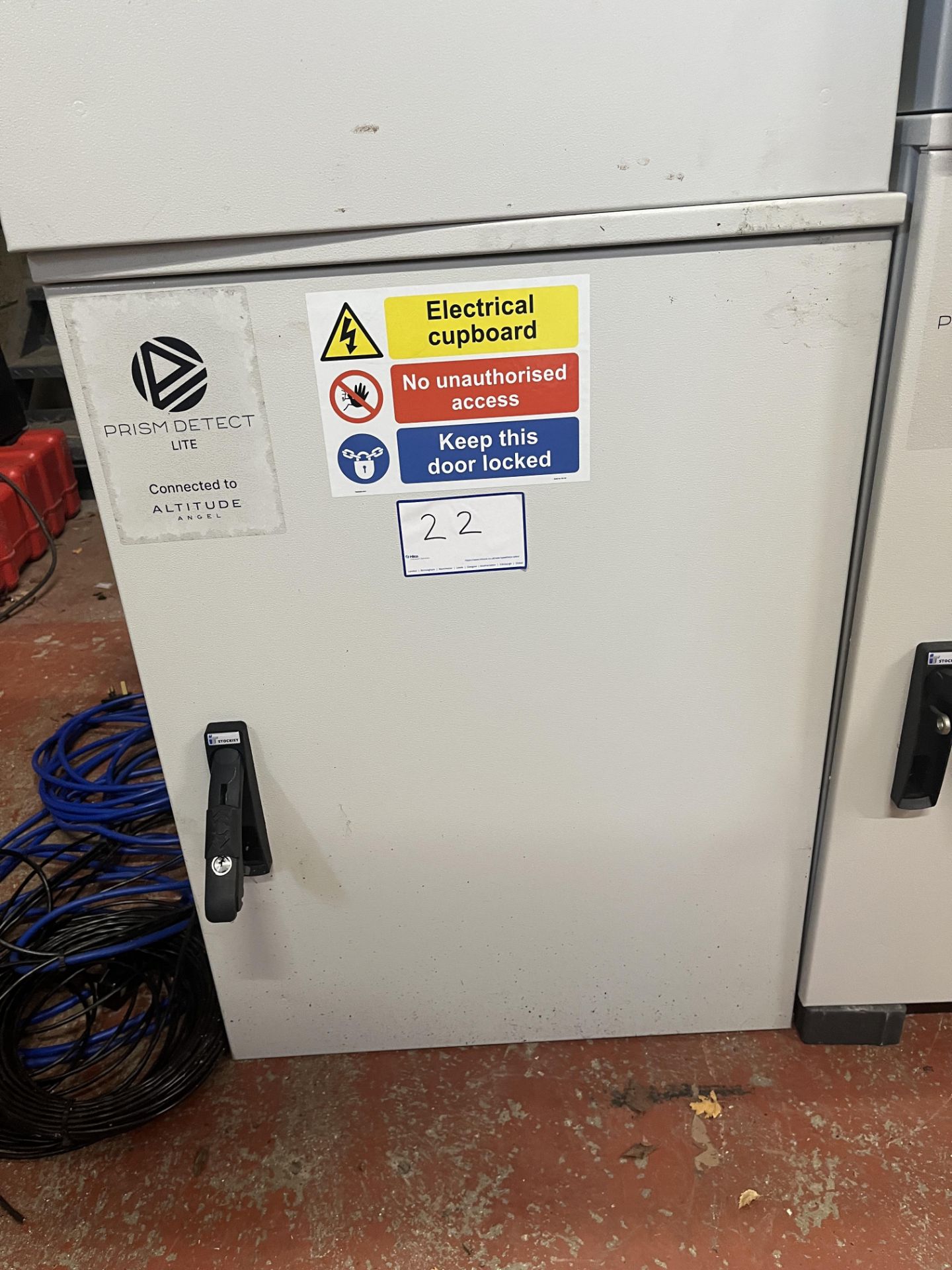 Server Cabinet Comprising Victron Energy Multiplus II 48/3000/35 Inverter, Victron Energy Cerbo GX.