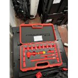 Draper Expert 19 Piece 1/2" Drive VDE Socket Set. LOCATION: Overton
