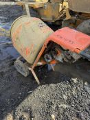 1: ALTRAD-BELLE, Petrol-Engined Tip-up Concrete Mixer With Stand (Spares Or Repair)