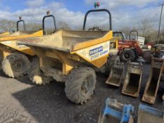 1: MECALAC, TA6 , 6-Tonne Capacity 4-WD Site Articulated Dumper, Skip Capacity Approx. 3m³