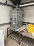 Malt Weigher with CF Whaler Control Panel and Stainless Steel Bench
