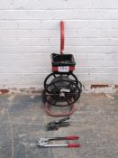Wheeled Floor Bander with Associated Parts