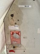 1: Jover, 34-F, Eyelet machine, Serial Number: 5046. Asset No. BEL33