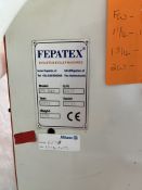 1: Fepatex, FM 840, Eyelet machine, Serial Number: 6676. Asset No. BEL34