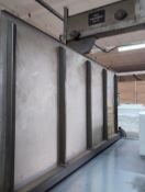 1:Mica Machinery, VCM 1048,Vertical Band Saw (Foam) 7860 x 12 x 045 Bed, Serial No. 5811187