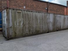 1, 30ft Shipping Container, Serial Number: 4209456