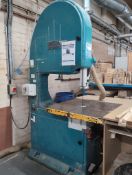 1: Wadkin, 35/18, Vertical Band Saw, Serial Number: U65098 / 30 BZB 68652