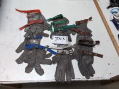 Qty of Metal Link Protection Gloves