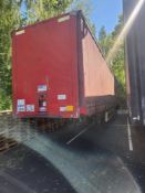 Montracon 39 Ton Tri Axle Curtainside Trailer.