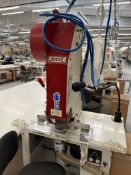 1: Jover, 34-F, Eyelet machine, Serial Number: 4392. Asset No. BEL92