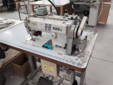 4: Brother Sewing machine, DB2-B737-413, Lockstitch machine