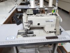 1: Brother Sewing machine, TN-872A-005, Twin needle Lockstitch, Serial Number: L2112075